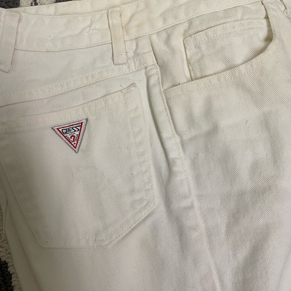 Vintage guess denim white size 31